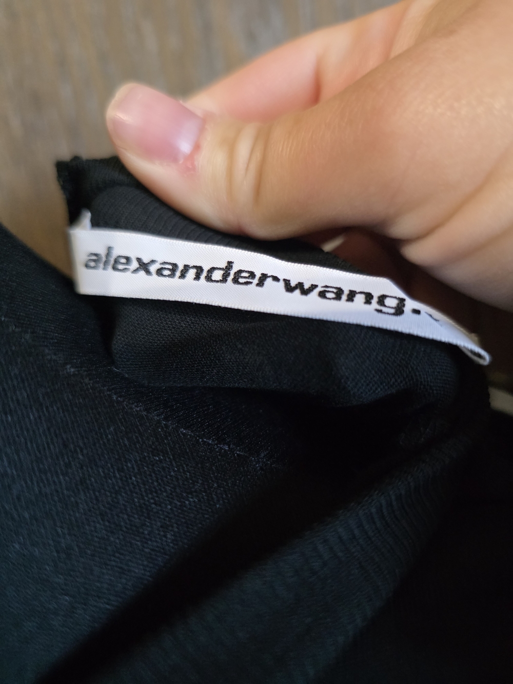 Alexander Wang Black Ruched T-Shirt Mini Dress - Picture 4 of 5